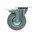 Колеса поворотные c тормозом (резина)